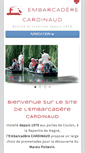 Mobile Screenshot of embarcadere-cardinaud.fr